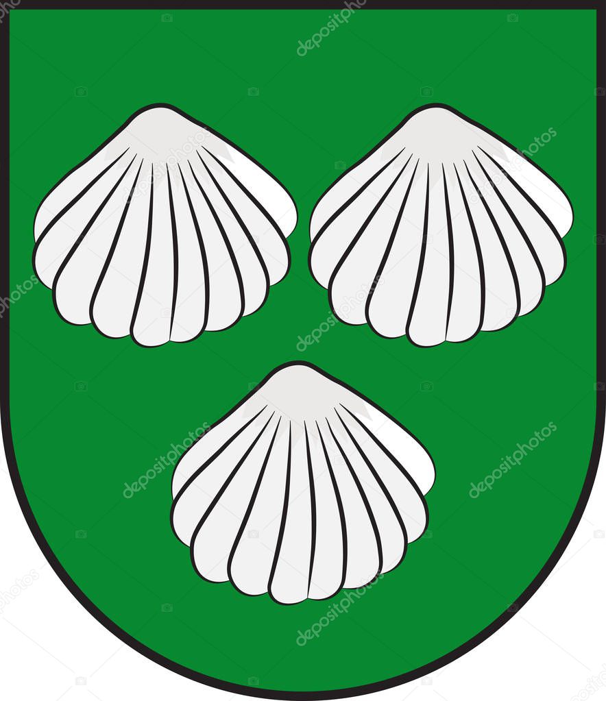 Coat of arms of Ennigerloh in North Rhine-Westphalia, Germany