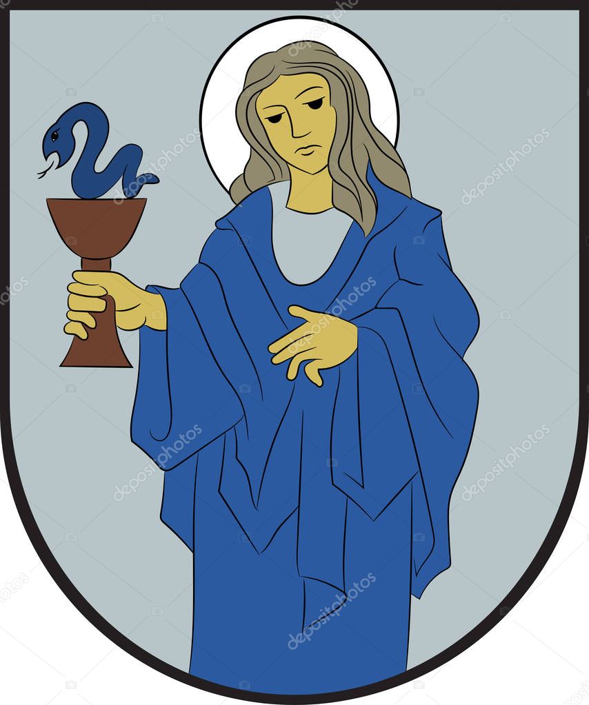 Coat of arms of Sundern in North Rhine-Westphalia, Germany