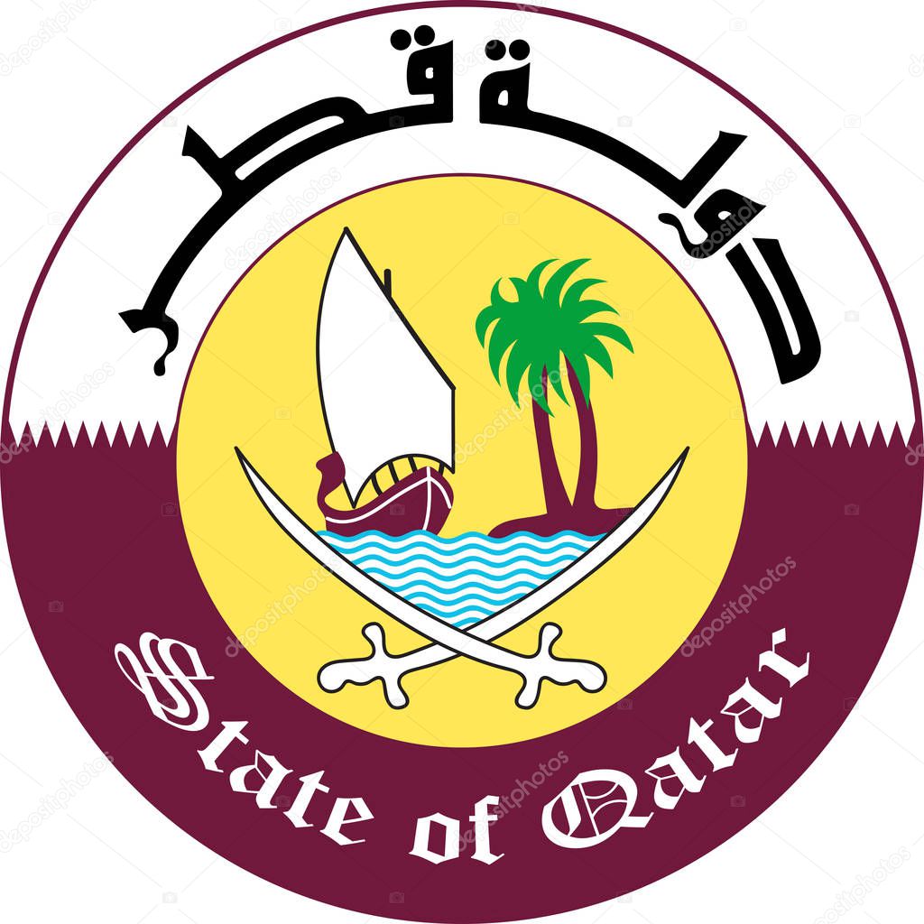 Coat of arms of Qatar