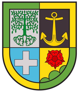 Rheinland-Pfalz Germersheim Hagenbach arması