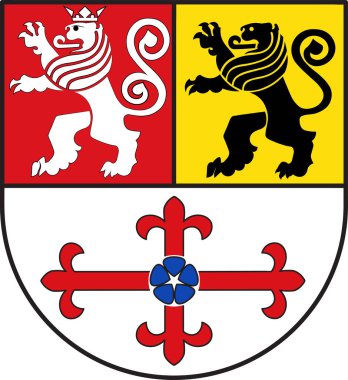 Kuzey Ren-Vestfalya eyaletindeki Heinsberg arması, Almanya