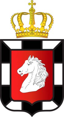 Almanya'da Schleswig-Holstein'daki Lauenburg arması