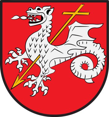 Kuzey Ren-Vestfalya eyaletindeki Roetgen arması, Almanya