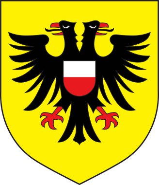 Almanya'da Schleswig-Holstein'daki Luebeck arması