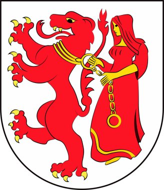 Valais'in Kantonundaki Thurgau'daki Frauenfeld arması