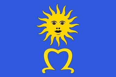 Occitanie Lozere Mende Bayrağı Fransa'nın bir bölgedir