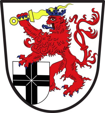 Kuzey Ren-Vestfalya,Germ'deki Rhein-Sieg-Kreis arması