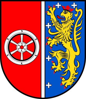 Rheinland-Palatinat Alzey-Worms Woellstein arması