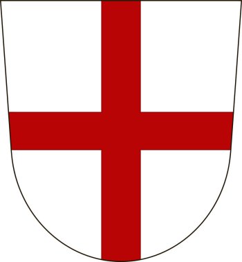 Baden-Wuerttemberg Freiburg im Breisgau şehrinin arması,