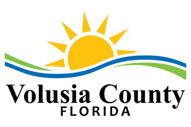 Coat of arms of Volusia County in Florida of USA clipart