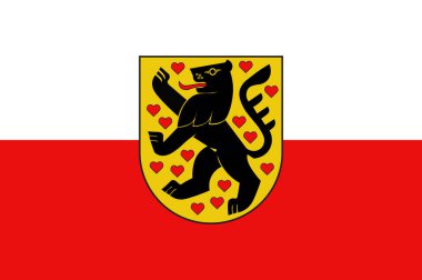 Weimar Almanya 'daki Thuringia bayrağı