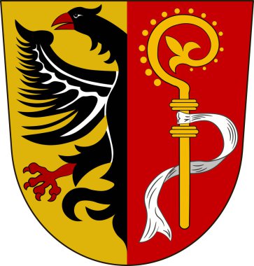 Biberach arması Baden-Wurttemberg, Ger bir ilçe