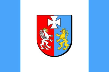 Podkarpackie Voyvodalığı Polonya bayrağı