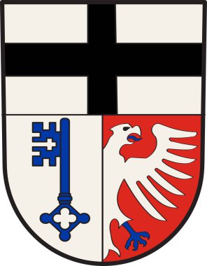 Kuzey Ren-Vestfalya eyaletindeki Rheinbach arması, Almanya