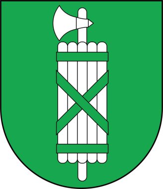 Coat of arms of RСanton St. Gallen in Switzerland clipart