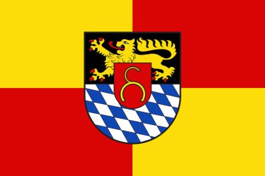 Rheinland-Pfalz Germersheim Bellheim bayrağı, Almanya