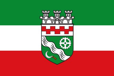 Kuzey Ren-Vestfalya, Almanya içinde Hilden bayrağı