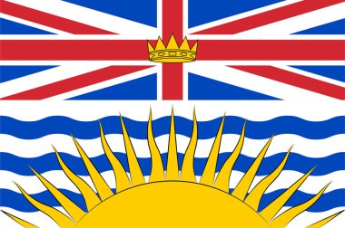 Kanada 'da British Columbia bayrağı