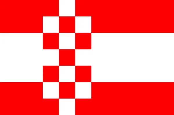 독일 노르트라인베스트팔렌의 햄 국기 — 스톡 벡터