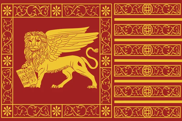 Venedik, İtalya bayrağı