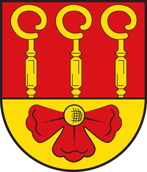 Wappen von Wadersloh in Nordrhein-Westfalen, Deutschland — Stockvektor