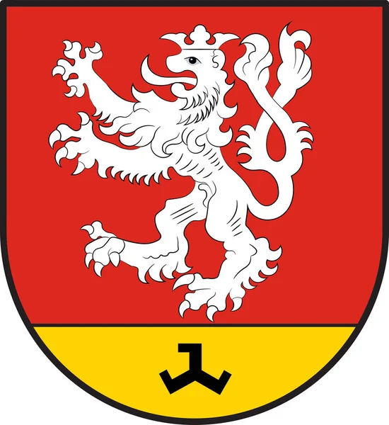 Waldfeucht címere Észak-Rajna-Vesztfália, Németország — Stock Vector
