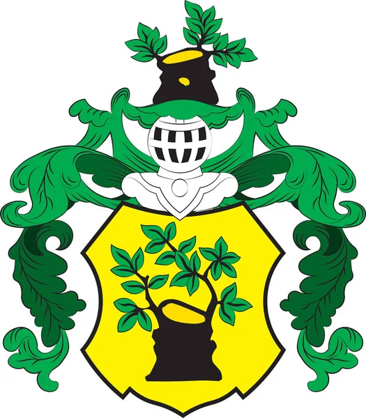 Herb Apolda w Turyngii w Niemczech — Wektor stockowy