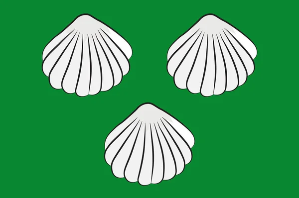 Bandeira de Ennigerloh in North Rhine-Westphalia, Alemanha —  Vetores de Stock