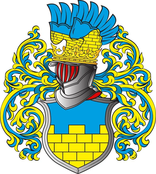 Wappen von Bautzen in Sachsen in Deutschland — Stockvektor