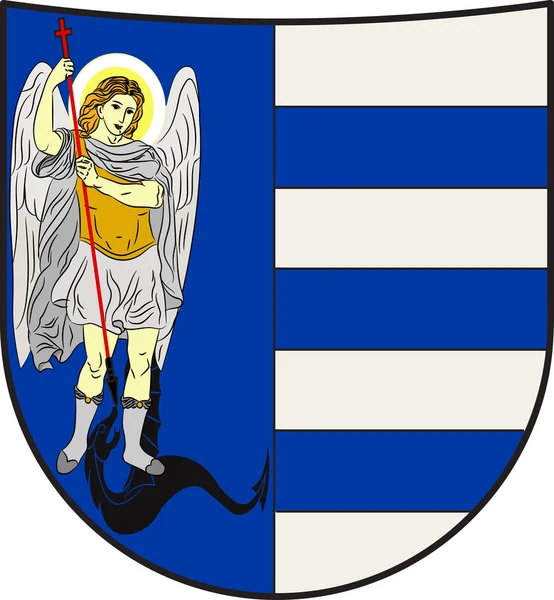 Escudo de Schwalmtal en Renania del Norte-Westfalia, Alemania — Archivo Imágenes Vectoriales