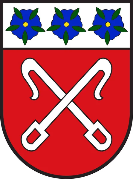 Státní znak Rahden v Severním Porýní-Vestfálsku, Německo — Stockový vektor