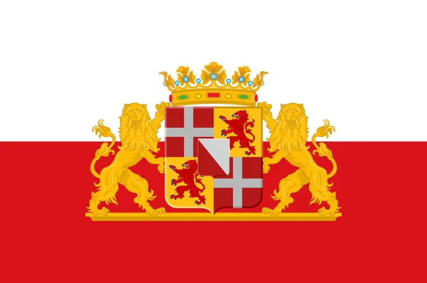 Bandeira de Utrecht, Países Baixos — Vetor de Stock