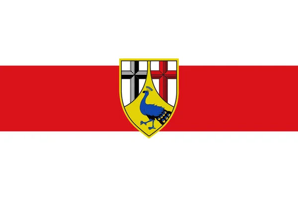 Bandiera Neuwied of Rhineland-Palatinate, Germania — Vettoriale Stock