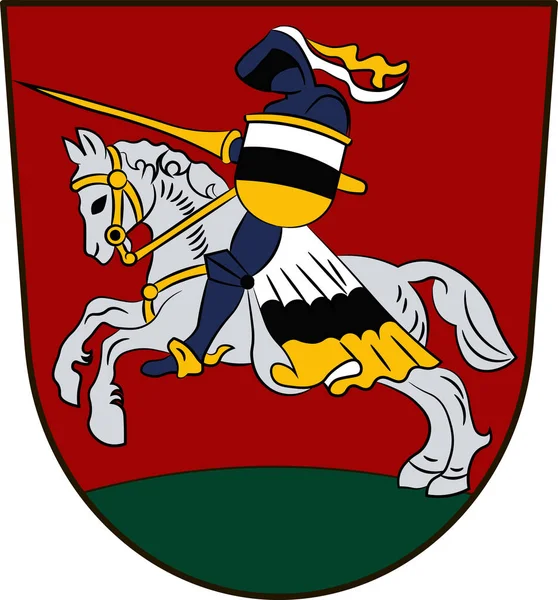Герб Нижньої Саксонії, ФРН, Німеччина — стоковий вектор