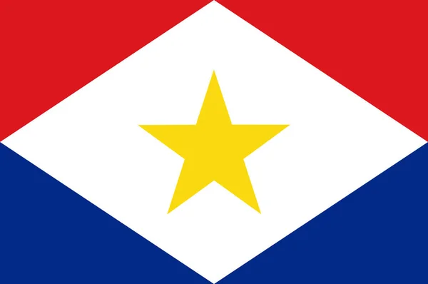 Bandeira de saba — Vetor de Stock