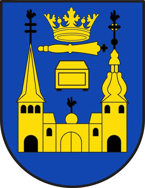 Wappen von Mettmann in Nordrhein-Westfalen, Deutschland — Stockvektor