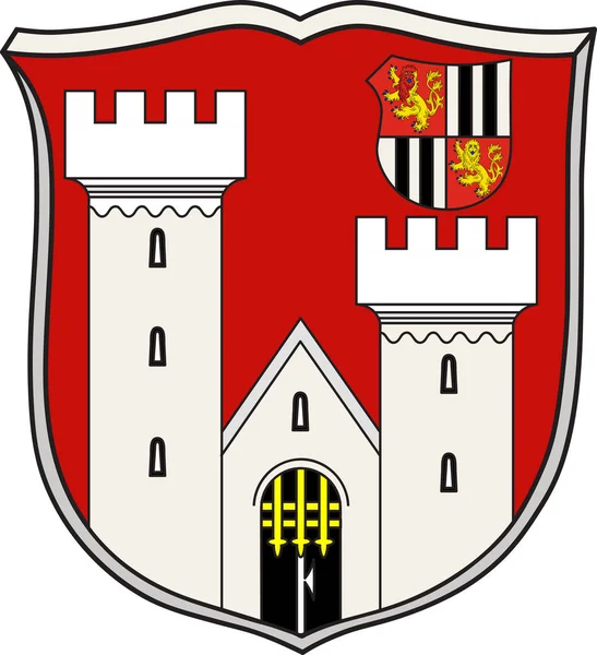 Wappen von Nümbrecht in Nordrhein-Westfalen, Deutschland — Stockvektor
