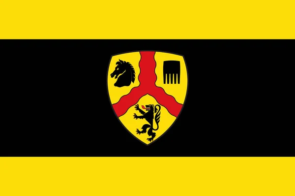 Vlajka Harsewinkelu v Severním Porýní-Vestfálsku, Německo — Stockový vektor