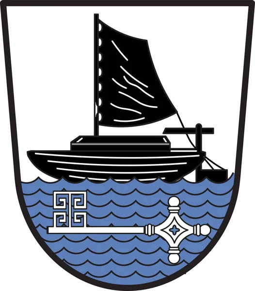 Wappen von Osterholz in Niedersachsen, Deutschland — Stockvektor