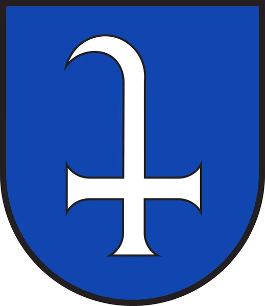 Wappen Dudenhofen im rheinland-pfälzischen Kreis — Stockvektor