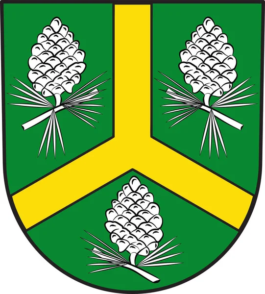 Wappen von Hürtgenwald in Nordrhein-Westfalen, Deutschland — Stockvektor