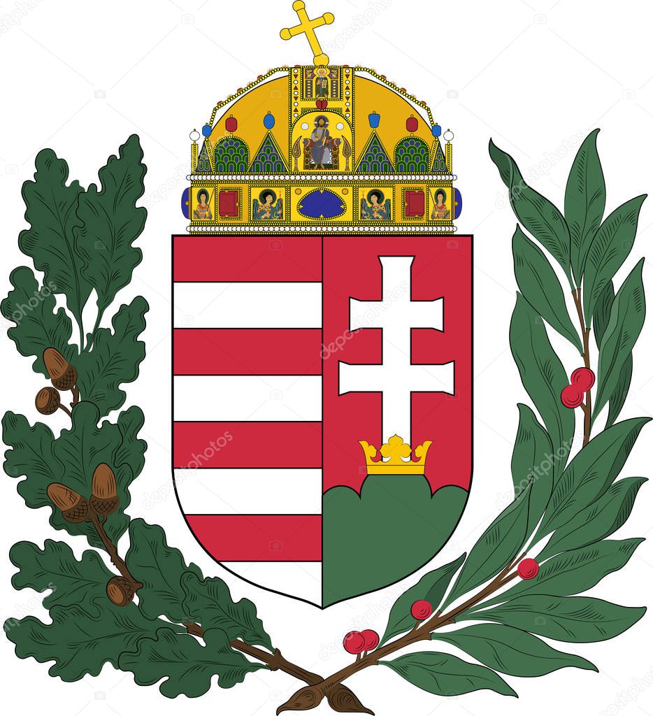 Coat of arms of Hungary 
