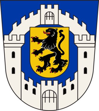 Kuzey Ren-Vestfalya eyaletindeki Bergheim arması, Almanya