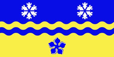 Kanada Prens George bayrağı