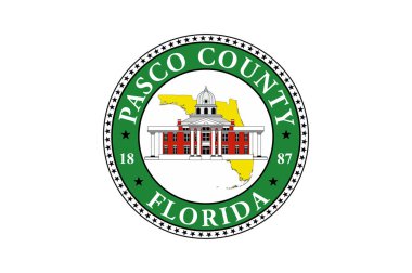 Florida of USA 'daki Pasco County bayrağı
