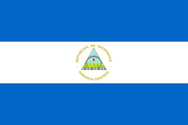 Nikaragua Cumhuriyeti bayrağı