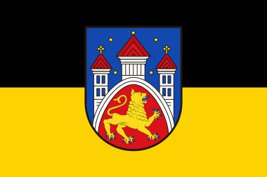 Lower Saxony, Almanya bölgesindeki Goettingen bayrağı