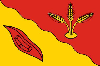 Neuenkirchen, Kuzey Ren-Vestfalya, Almanya bayrağı