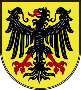 Kuzey Ren-Vestfalya eyaletindeki Aachen şehrinin arması, Almanya