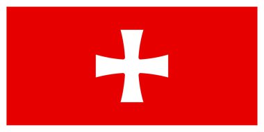 Karadağ'da Çetince Belediyesi bayrağı